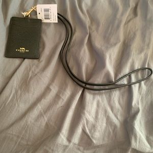 Coach Id lanyard
